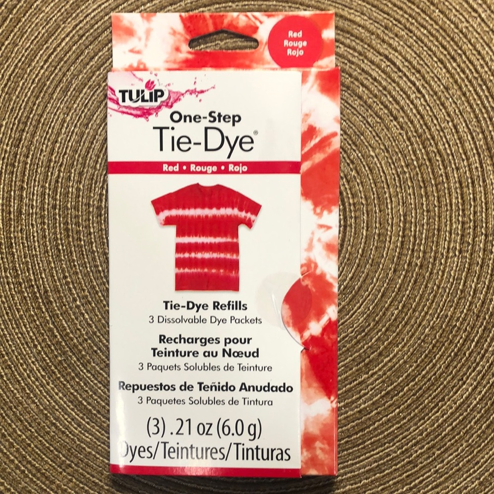 Tulip Tie-Dye Red Refill One-Step